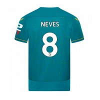 Wolves Ruben Neves #8 Fotballklær Bortedrakt 2022-23 Kortermet
